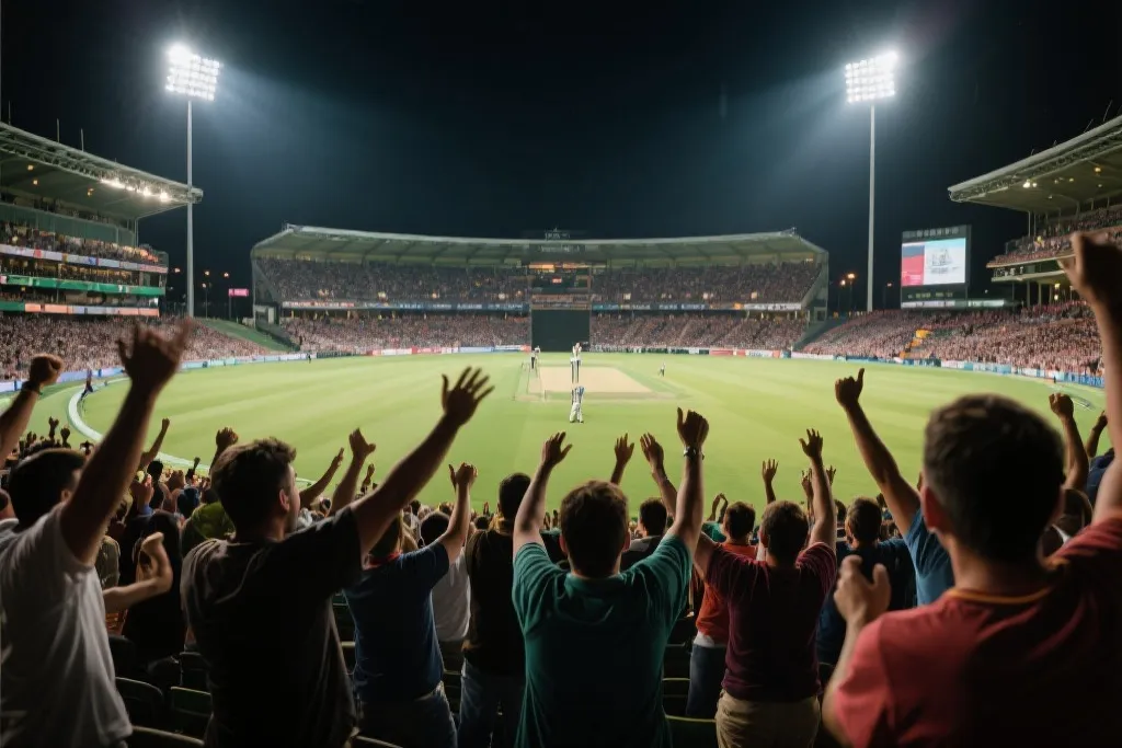 激情碰撞！Akash Deep一击送走Jamie Smith，现场沸腾如浪潮